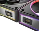 Вентилятор для корпусу ID-Cooling MF-1230-ARGB-K Trio 3x120 мм 2300 об/хв ARGB Black - зображення 10