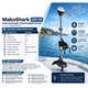 Електричний тролінговий мотор MakoShark LAN 155 (12V, 55 LBS, 660 Вт) - зображення 2