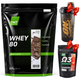 Протеин TNT Nutrition Whey 80 2кг Шоколад + Шейкер + Омега-3 в Подарок - изображение 1