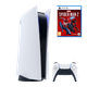 Набор Консоль Sony PlayStation 5 Blu-ray 825GB White Б/У + Игра Marvel’s Spider-Man 2 Русская Озвучка + Геймпад Беспроводной DualSense - изображение 1