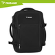 Рюкзак дорожный Trizand Travel Backpack две ручки с креплением к чемодану 20 л 40 x 25 x 20 см Черный (27657) - изображение 6