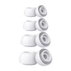 Амбушюры для AirPods Pro 3 комплект 4 пары 4 размера L/M/S/XS (Тип2), White - изображение 1