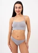 Безшовний топ на тонких бретелях Giulia CAMI TOP L/XL Grey-griffin, кроп топ з мікрофібри, повсякденний - зображення 6