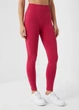 Жіночі класичні безшовні легінси Giulia FLEXING LEGGINGS XXS/XS Bordo-winterberry, лосини з мікрофібри, еластичні для спорту - зображення 5