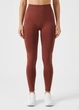 Жіночі класичні безшовні легінси Giulia FLEXING LEGGINGS XXS/XS Brown-hot chocolate, лосини з мікрофібри, еластичні для спорту - зображення 5
