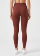Жіночі класичні безшовні легінси Giulia FLEXING LEGGINGS XXS/XS Brown-hot chocolate, лосини з мікрофібри, еластичні для спорту - зображення 6
