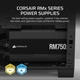 Блок живлення Corsair RM750x ATX 3.1 750W (CP-9020285-EU) [176707] - зображення 12