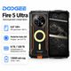 Смартфон Doogee Fire 5 Ultra 6.6” 6GB/128GB 13000 мАч 48+8 Мп NFC Orange (Fire_5_Ultra_OR) - изображение 1