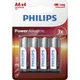 Батарейка Philips Power Alkaline AA лужна блистер, 4 шт - изображение 1