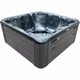 Гідромасажний СПА-басейн Aquajoy Riviera 200×200×90 см на 5 осіб, 48 масажних форсунок, Bluetooth, LED - зображення 4