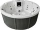 Гідромасажний СПА-басейн Aquajoy Lagoon Air Ø195×82 см на 7 осіб, 34 форсунки, аеромасаж, LED - зображення 1