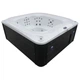 Переливний гідромасажний СПА-басейн Aquajoy Serenity 250×230×96 см на 8 осіб, 73 форсунки, Bluetooth - зображення 3