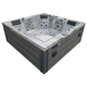 Гідромасажний СПА-басейн Aquajoy Monaco Odyssey 220×220×90 см на 5 осіб, 74 форсунки, Bluetooth, LED - зображення 4