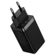 Зарядное устройство Baseus GaN5 Pro 65W (2 Type-С+USB ) + Кабель Type-C to Type-C 100W (1m) black (CCGP120201) - изображение 5