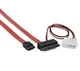 Кабель передачи данных Cablexpert (CC-MSATA-001) (Molex)+SATA - MicroSATA, 25 см - изображение 1
