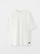 Футболка Pull & Bear білий QFJCQ249 M - изображение 3