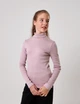 Гольф с отворотом для девочки SMIL 114202-1 Серо-розовый р.110 - изображение 4