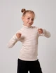 Гольф-стойка для дівчинки SMIL 114201-1 Бежево-біла смужка р.128 - зображення 1