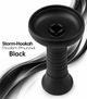 Чаша кальянная Modern Phunnel Black силиконовая Storm-Hookah фанел 10см черная - изображение 1