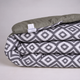 Одеяло Mirson Зимнее Полуторное 140х205 Silk №0326 Сolor Fun Line 17-0730 Silver Geo Zebra White (2200014314096) - изображение 2