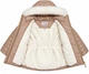 Зимняя куртка с капюшоном и мехом для девочки Garden baby 105504 бежевый 122 - изображение 7