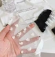 Носки короткие черные белые женские набор 2 пары р.36-40 - изображение 5