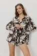 Костюм жіночий Aruelle Bianca, розмір XS, бежево/коричневий - изображение 3
