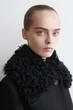 Пальто жіноче COS shearling-collar wool long coat 1301901001 Eur 36 Чорний - изображение 4