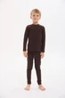 Термобелье детское Thermo Kids шоколад 128 - изображение 4