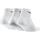 Спортивні Шкарпетки Nike 3PPK Cushion Quarter(SX7667-100) M Білий - зображення 2