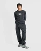 Чоловіча Кофта Nike Team 31 Standard Issue Dri-FIT NBA Crew-Neck Sweatshirt(FQ3439-010) M Чорний - изображение 4