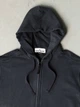 Мужская толствовка, Зип Худи антрацит Stone Island размер S - изображение 8