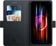 Etui z klapką na smartfon Samsung Galaxy S26 FE 3MK Wallet Case Black (5903108777360) - obraz 1