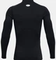 Компресійна Кофта з Комірцем Under Armour Men's ColdGear® Compression Mock(1366072-001) S Чорний - изображение 6