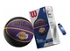 Універсальний Баскетбольний М'яч з Насосом Wilson NBA Team Tribute With Ball Pump(WZ4007803XP) 7 - зображення 1