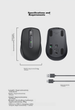 Мышь Logitech MX Anywhere 3S Bluetooth Silver - изображение 7