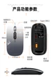 Мышь Stiger Wireless/Bluetooth Grey - изображение 3