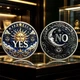 Сувенірна монета Коін для прийняття рішень «Так чи Ні» (Yes/No) - зображення 2