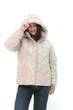 Куртка женская зимняя большого размера UF-fashion 1222-r 64 пудра - изображение 3