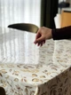 Мягкое стекло глянцевое на стол с подрезом под 45° Claritex 1.5 мм 150х150 см - изображение 7