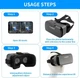 Окуляри віртуальної реальності SHINECON VR SC-G13 для смартфонів 4,7–7 дюймів - зображення 5