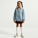 Детская джинсовая куртка Nike K Nsw Wr Denim Fz Jacket L рост 152 см Синий IF2306-436 - изображение 6