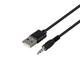 Комп'ютерна колонка-саундбар Kisonli i-580 6W (2×3W), стереоколонки з двома динаміками для ПК, ноутбука та комп'ютера Black - изображение 4