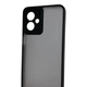 Чехол для Motorola G54 черный матовый полупрозрачный (бампер, защита камеры) - изображение 4
