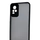 Чехол для Vivo V21E черный матовый полупрозрачный (бампер, защита камеры) - изображение 4