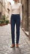 Жіночі сині прямі джинси esmara high waist ankle (40 (EU) / 46 (UA) / M) - изображение 1