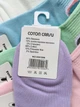 Набір 5 пар, дитячі та підліткові шкарпетки Coton Carsu в рубчик з написом (р. 32-35, бавовна) - зображення 2
