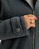 Женское зимнее пальто Teddy больших размеров 54-56 Графит - изображение 2