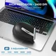 Вертикальная беспроводная мышь ECHTPower F36, 2400 dpi, 7 кнопок, регулировка RGB, 2.4G+Bluetooth+кабель - изображение 4