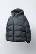 Зимняя куртка для мальчика Zara 164 размер серая 5644756802 - изображение 2